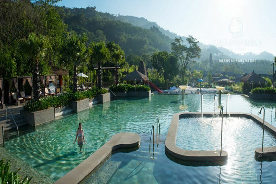 Doubletree Resort By Hilton Hotel Hainan - Qixianling Hot Spring Baoting Exterior photo